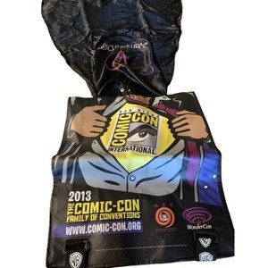 2013 Supernatural San Diego Comic Con Swag Bag Tote w/Cape Vampire Diaries WB